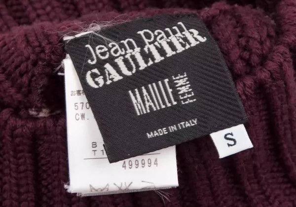 Jean Paul Gaultier Jean Paul Gaultier Knitted stitching mesh top Size US S / EU 44-46 / 1 - 6 Thumbnail
