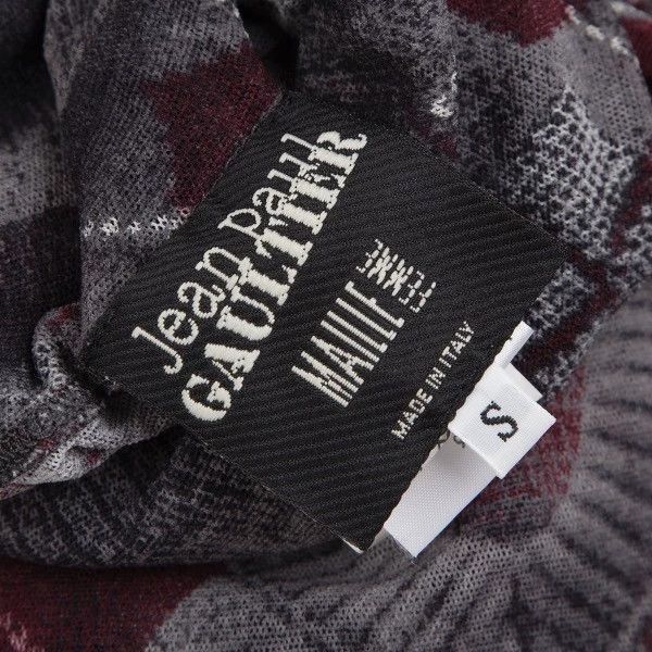 Jean Paul Gaultier Jean Paul Gaultier Printed sleeveless high-necked gauze clothing Size US S / EU 44-46 / 1 - 7 Thumbnail