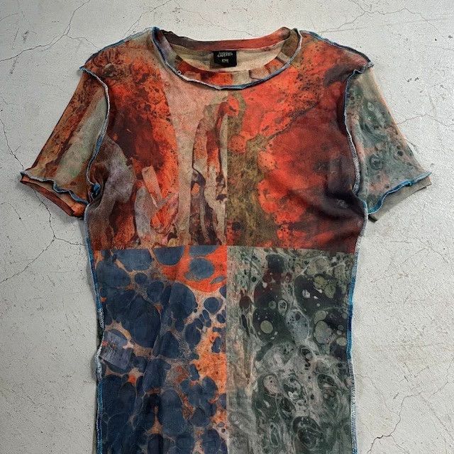 Jean Paul Gaultier Jean Paul Gaultier Cell short-sleeved gauze clothing Size US M / EU 48-50 / 2 - 5 Thumbnail