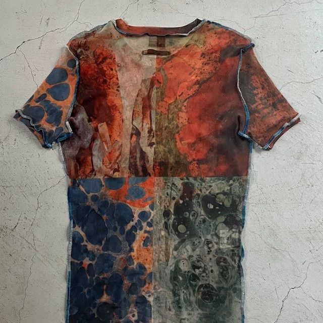 Jean Paul Gaultier Jean Paul Gaultier Cell short-sleeved gauze clothing Size US M / EU 48-50 / 2 - 4 Thumbnail
