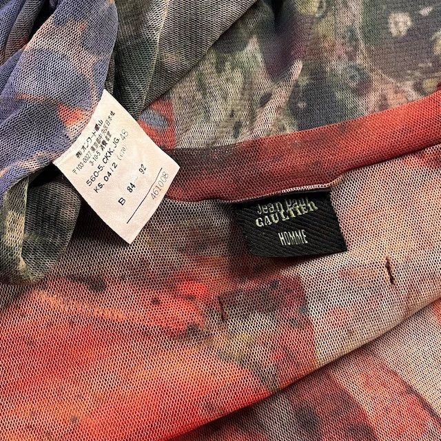 Jean Paul Gaultier Jean Paul Gaultier Cell short-sleeved gauze clothing Size US M / EU 48-50 / 2 - 6 Thumbnail