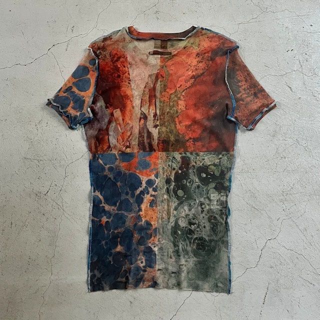 Jean Paul Gaultier Jean Paul Gaultier Cell short-sleeved gauze clothing Size US M / EU 48-50 / 2 - 3 Thumbnail