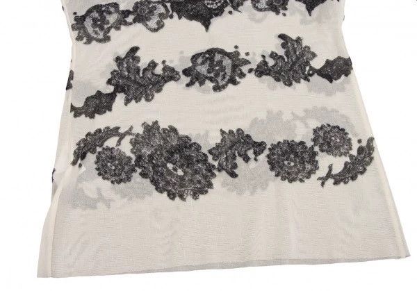 Jean Paul Gaultier Jean Paul Gaultier Lace turtleneck gauze clothing Size US M / EU 48-50 / 2 - 5 Thumbnail