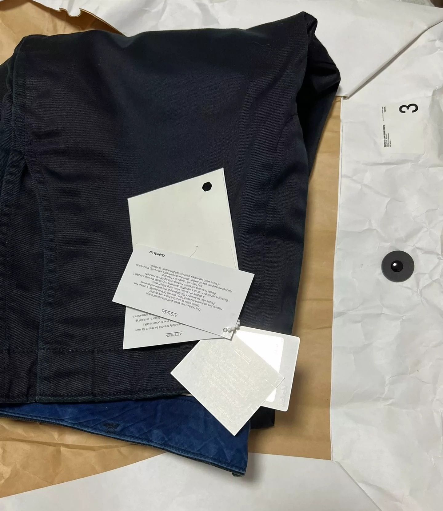Visvim visvim 16ss spot high water chino （indigo overdye） Size US 34 / EU 50 - 8 Thumbnail