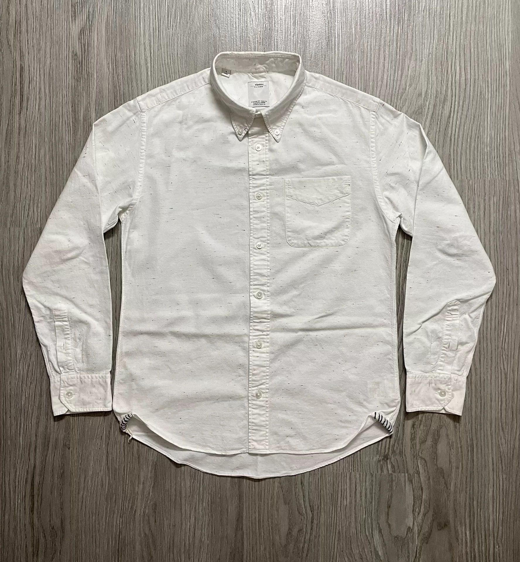 Visvim VISVIM first F.I.L limited color cotton long sleeve shirt Size US S / EU 44-46 / 1 - 5 Thumbnail