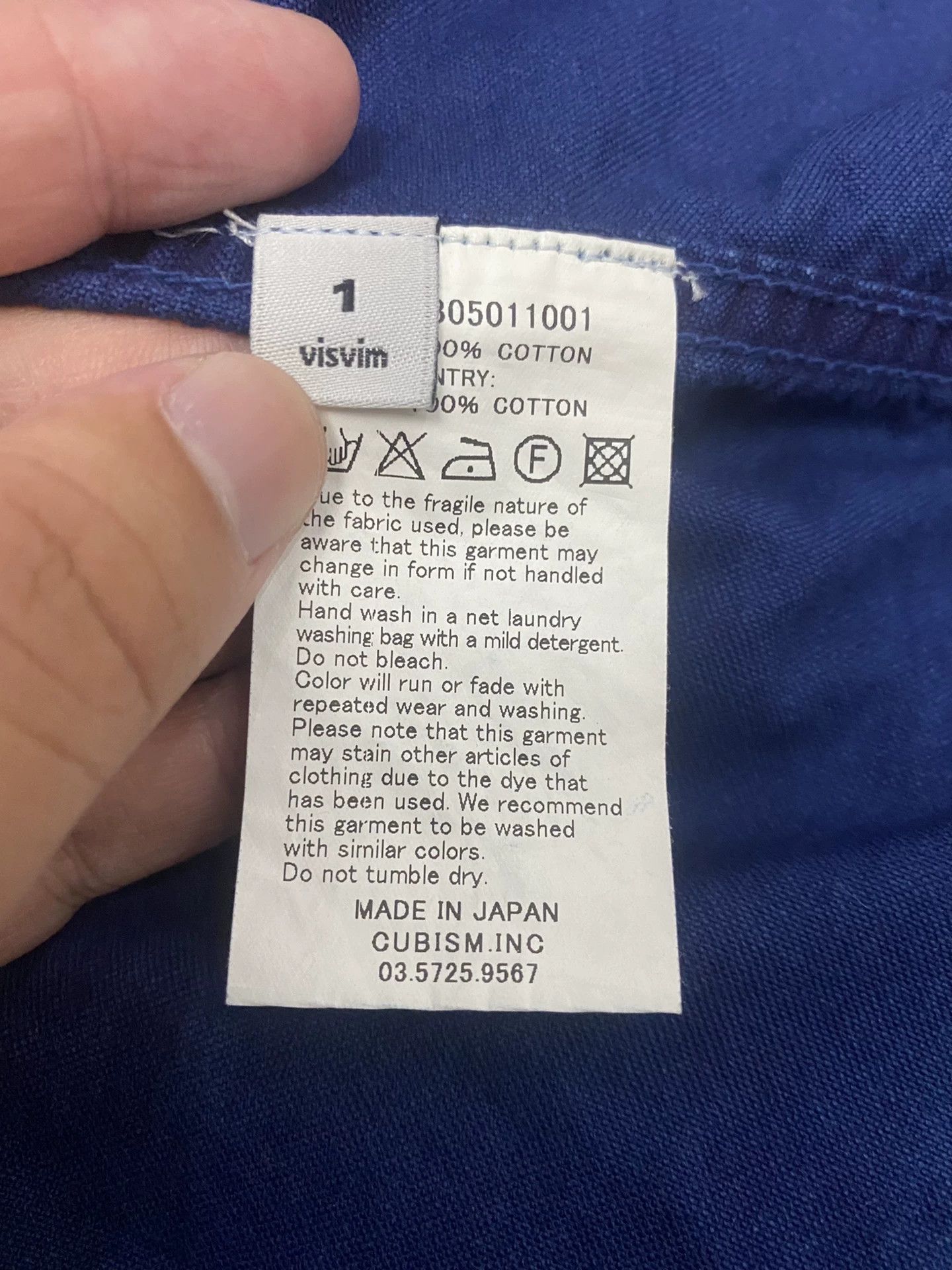 Visvim VISVIM 16AW LHAMO SHIRTS（INDIGO OVERDYE） Size US S / EU 44-46 / 1 - 4 Thumbnail