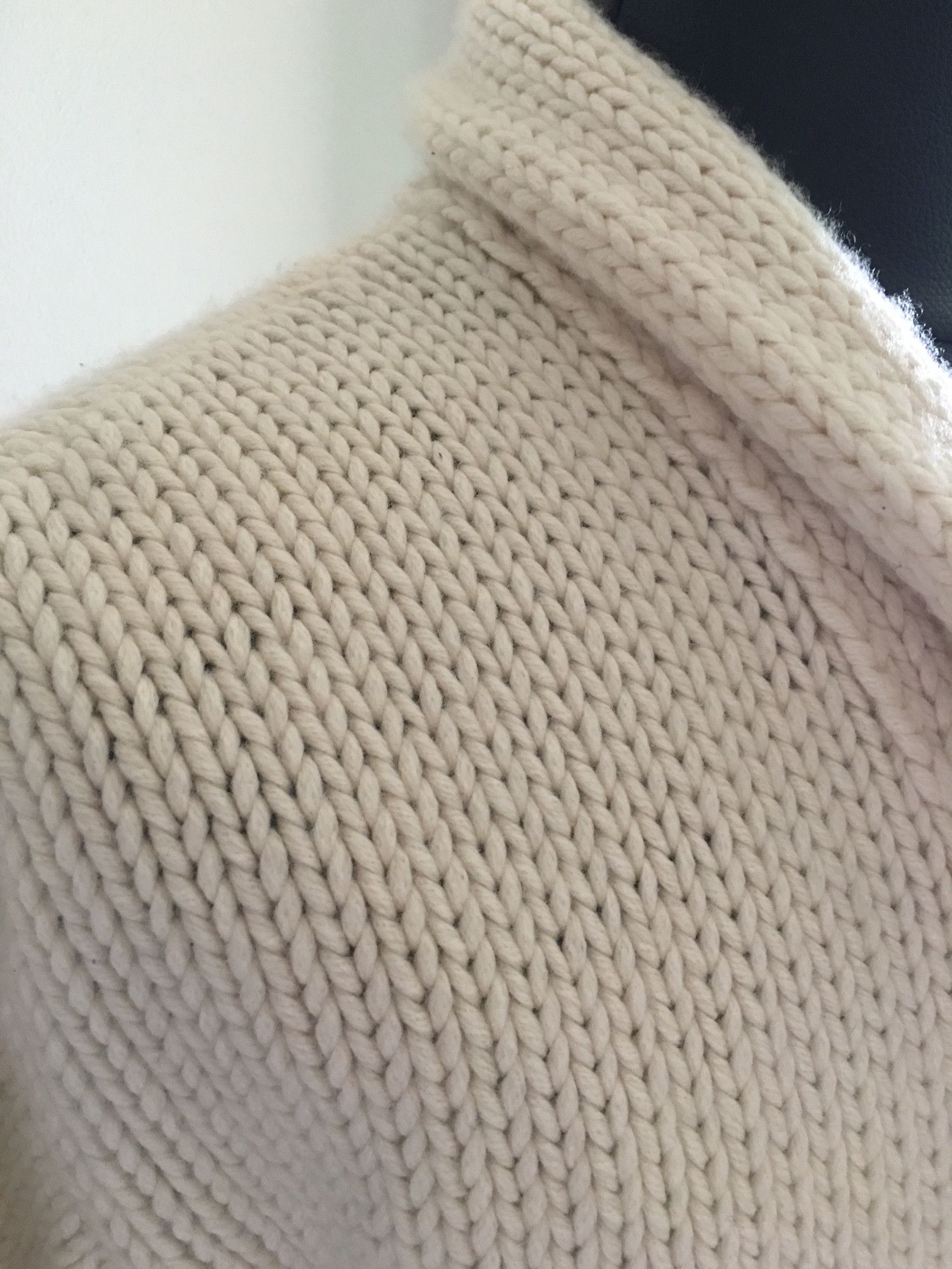 Libertine Libertine-Shawl Collar Cardigan Sweater-Ivory-XL Size US XL / EU 56 / 4 - 2 Thumbnail