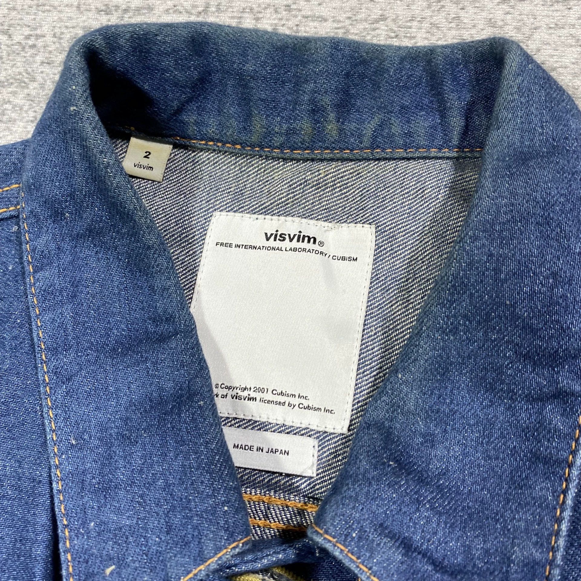Visvim VISVIM 13ss Denim vintage jacket Size US M / EU 48-50 / 2 - 8 Thumbnail