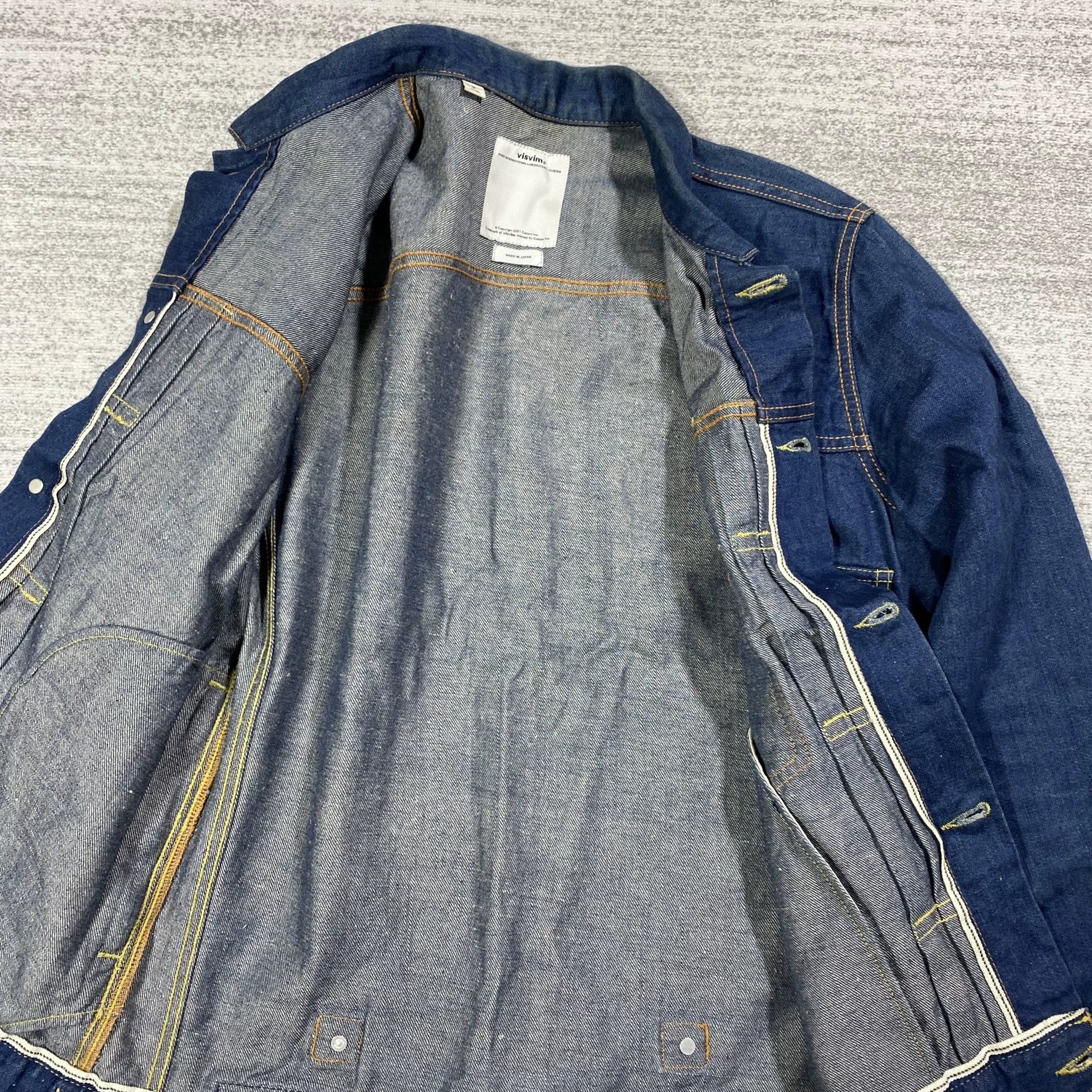 Visvim VISVIM 13ss Denim vintage jacket Size US M / EU 48-50 / 2 - 3 Thumbnail