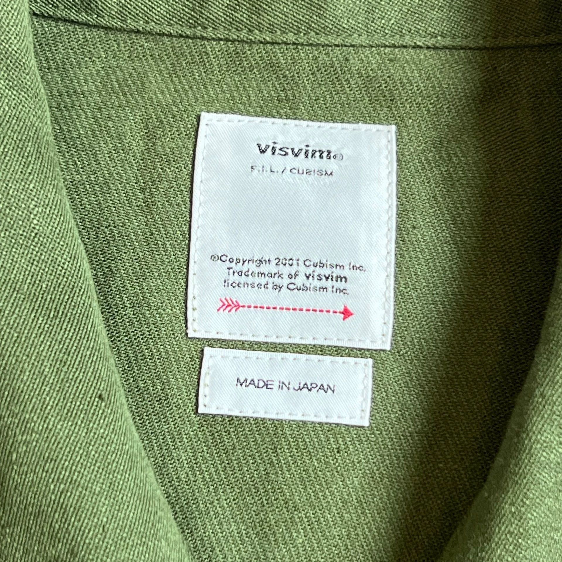Visvim VISVIM 22SS CARDWELL SHIRT L/S (L/W) Size US M / EU 48-50 / 2 - 4 Thumbnail