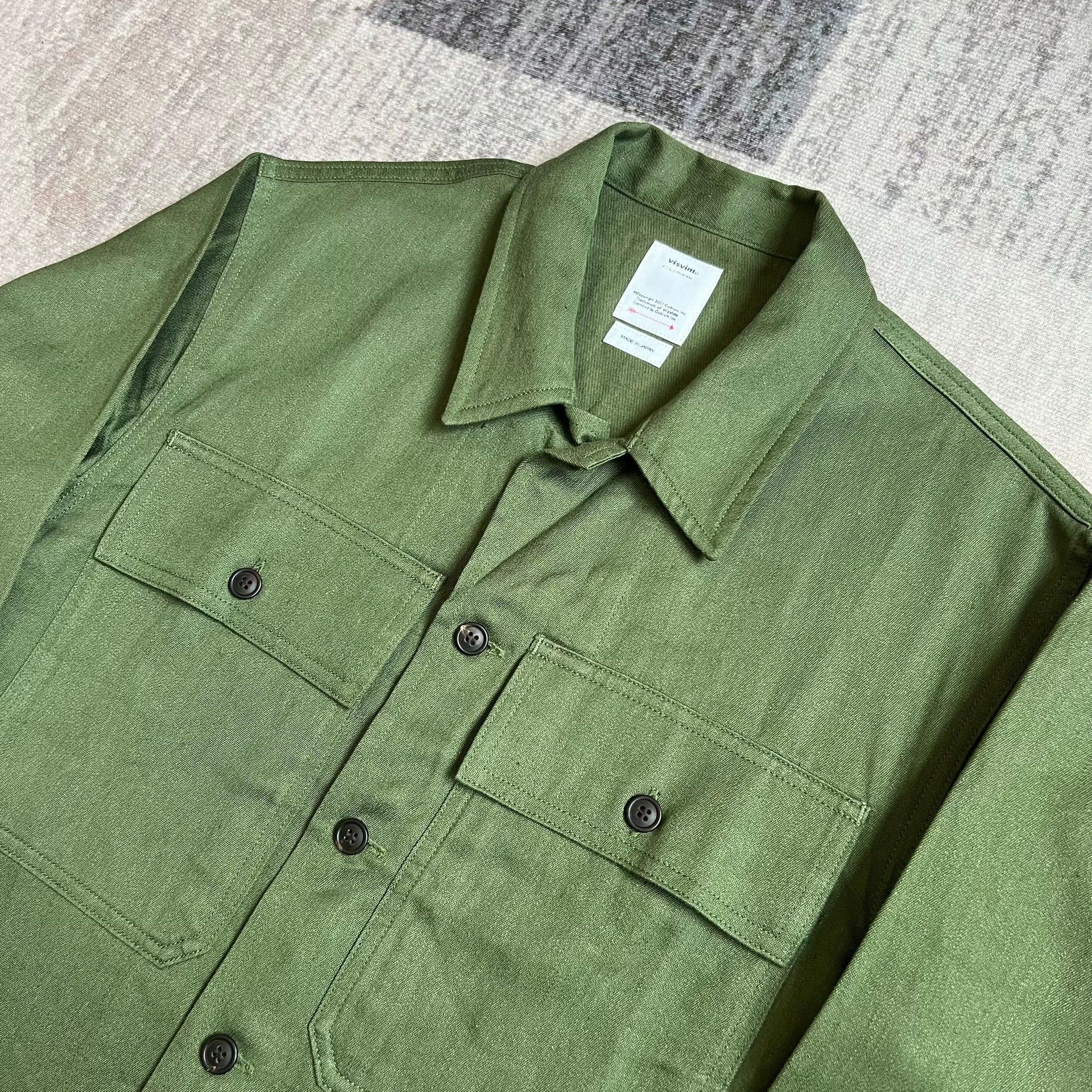Visvim VISVIM 22SS CARDWELL SHIRT L/S (L/W) Size US M / EU 48-50 / 2 - 2 Thumbnail