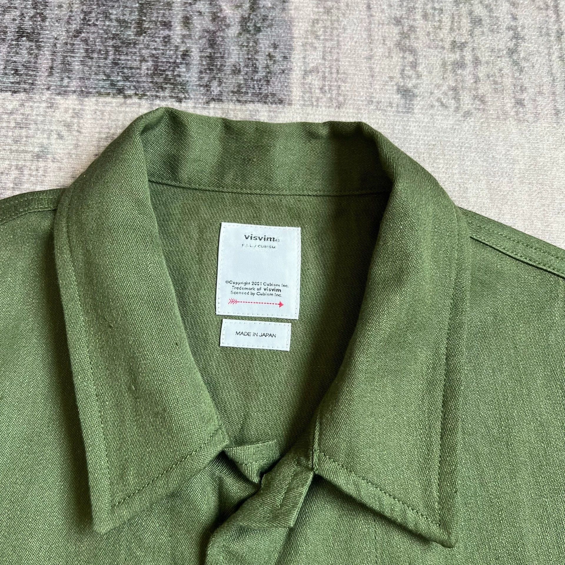 Visvim VISVIM 22SS CARDWELL SHIRT L/S (L/W) Size US M / EU 48-50 / 2 - 3 Thumbnail