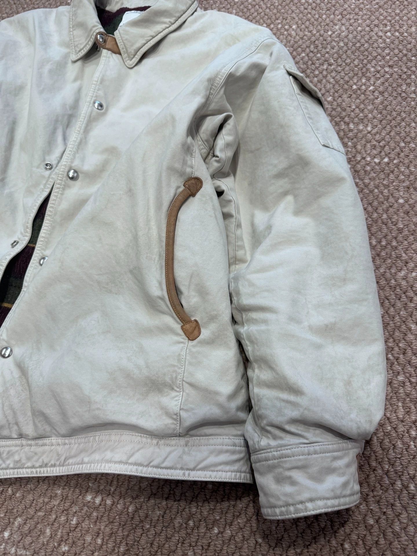 Visvim VISVIM WILLIS BLOUSON 23AW makes dirty jackets Size US L / EU 52-54 / 3 - 2 Thumbnail