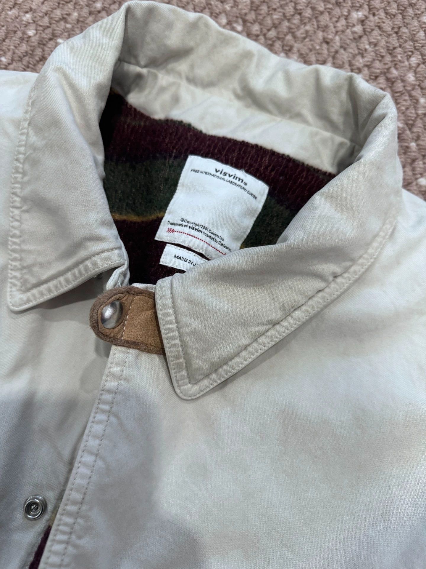 Visvim VISVIM WILLIS BLOUSON 23AW makes dirty jackets Size US L / EU 52-54 / 3 - 3 Thumbnail
