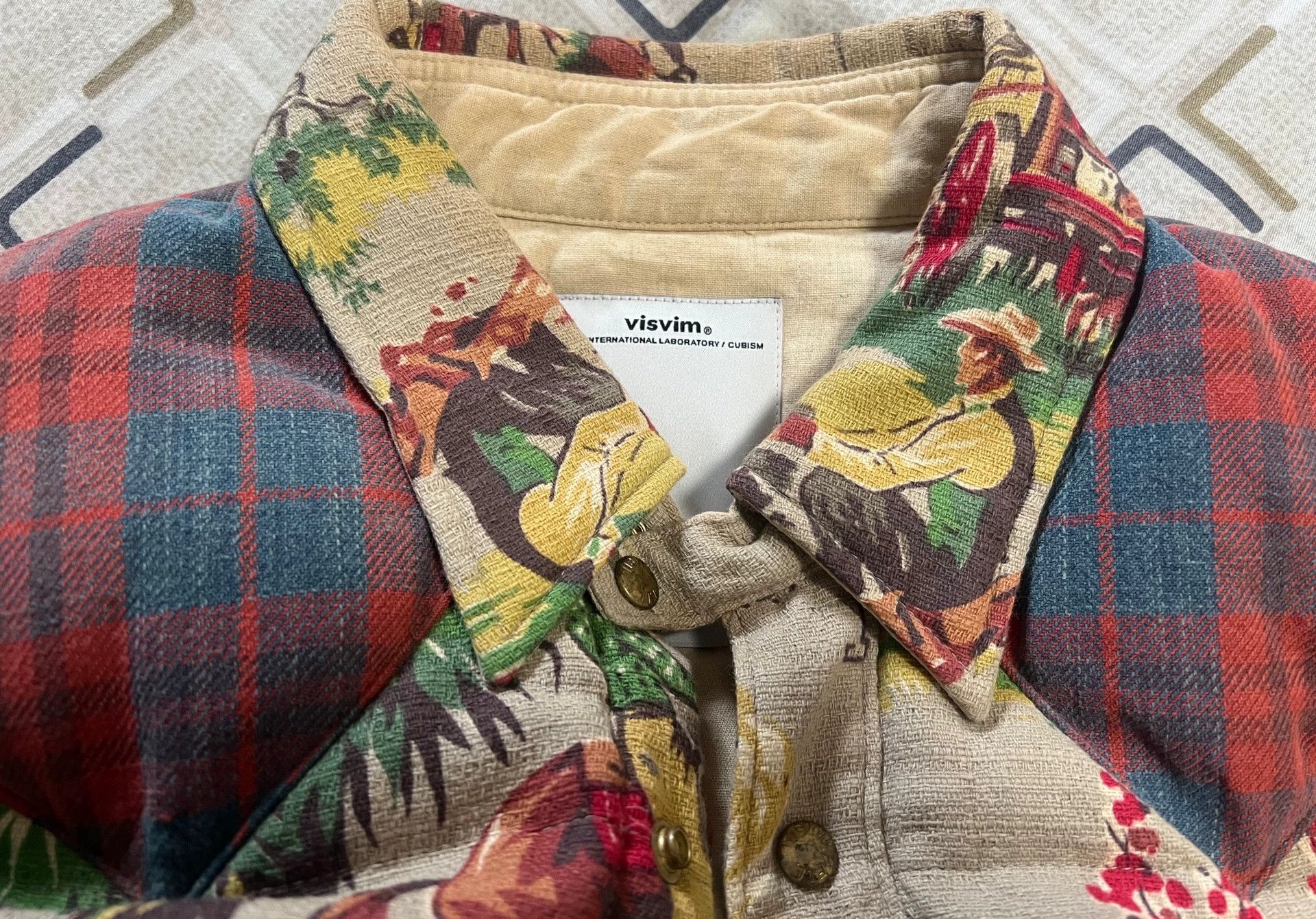 Visvim visvim 14aw kerchief down jkt kapa Size US M / EU 48-50 / 2 - 6 Thumbnail