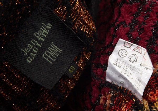 Jean Paul Gaultier Jean Paul Gaultier Contour knitted coat Size US M / EU 48-50 / 2 - 9 Thumbnail