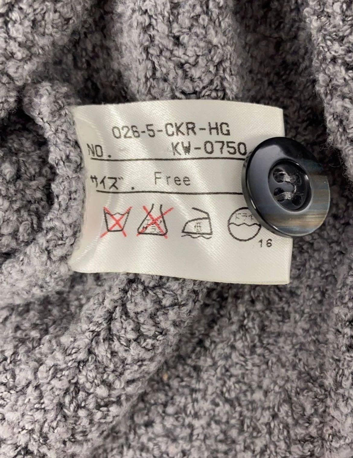 Jean Paul Gaultier Jean Paul Gaultier 1980s grey turtleneck sweater Size US M / EU 48-50 / 2 - 4 Thumbnail