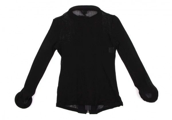Jean Paul Gaultier Jean Paul Gaultier 1990s collar knitted zipper coat Size US M / EU 48-50 / 2 - 6 Thumbnail