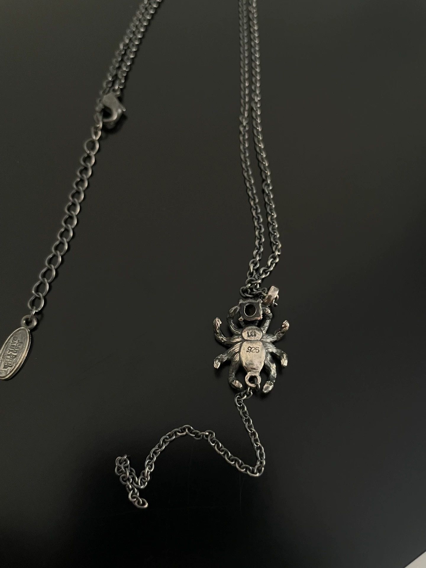 Jean Paul Gaultier Jean Paul GaultierSiren spider gem necklace Size ONE SIZE - 2 Thumbnail