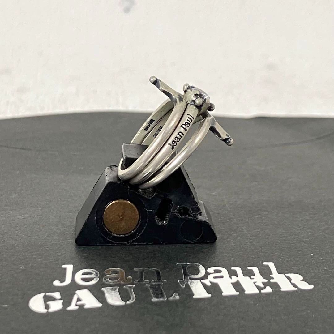 Jean Paul Gaultier Jean Paul Gaultier Triple ring Size ONE SIZE - 2 Thumbnail