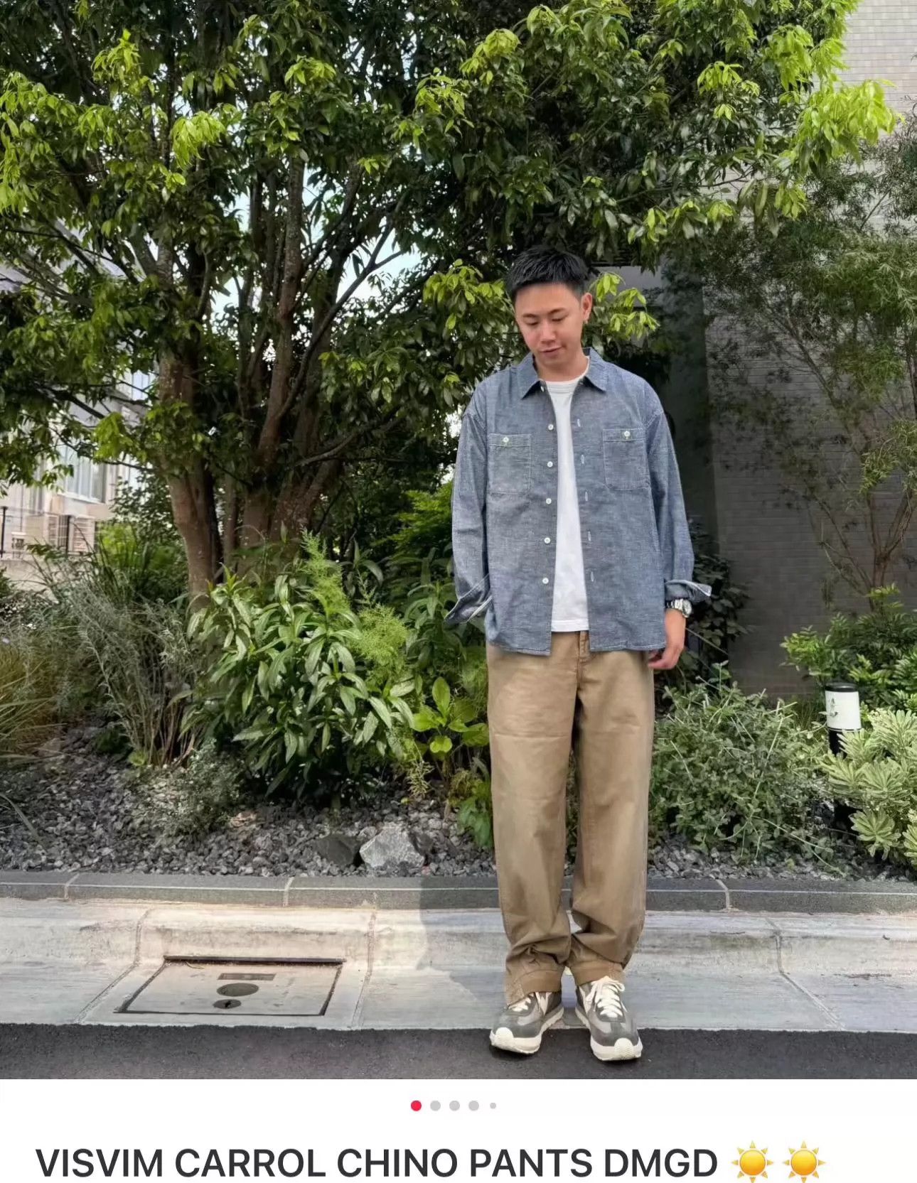 Visvim Visvim 24ss Carrol Chino Pants Dmgd Carroll Size US 30 / EU 46 - 3 Thumbnail