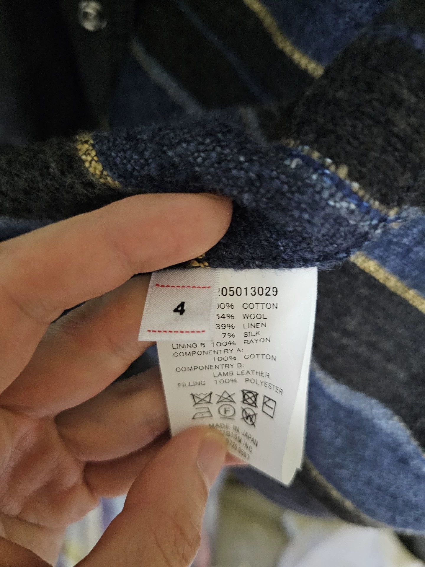 Visvim Visvim 24ss WILLIS BLOUSON navy Size US XL / EU 56 / 4 - 6 Thumbnail