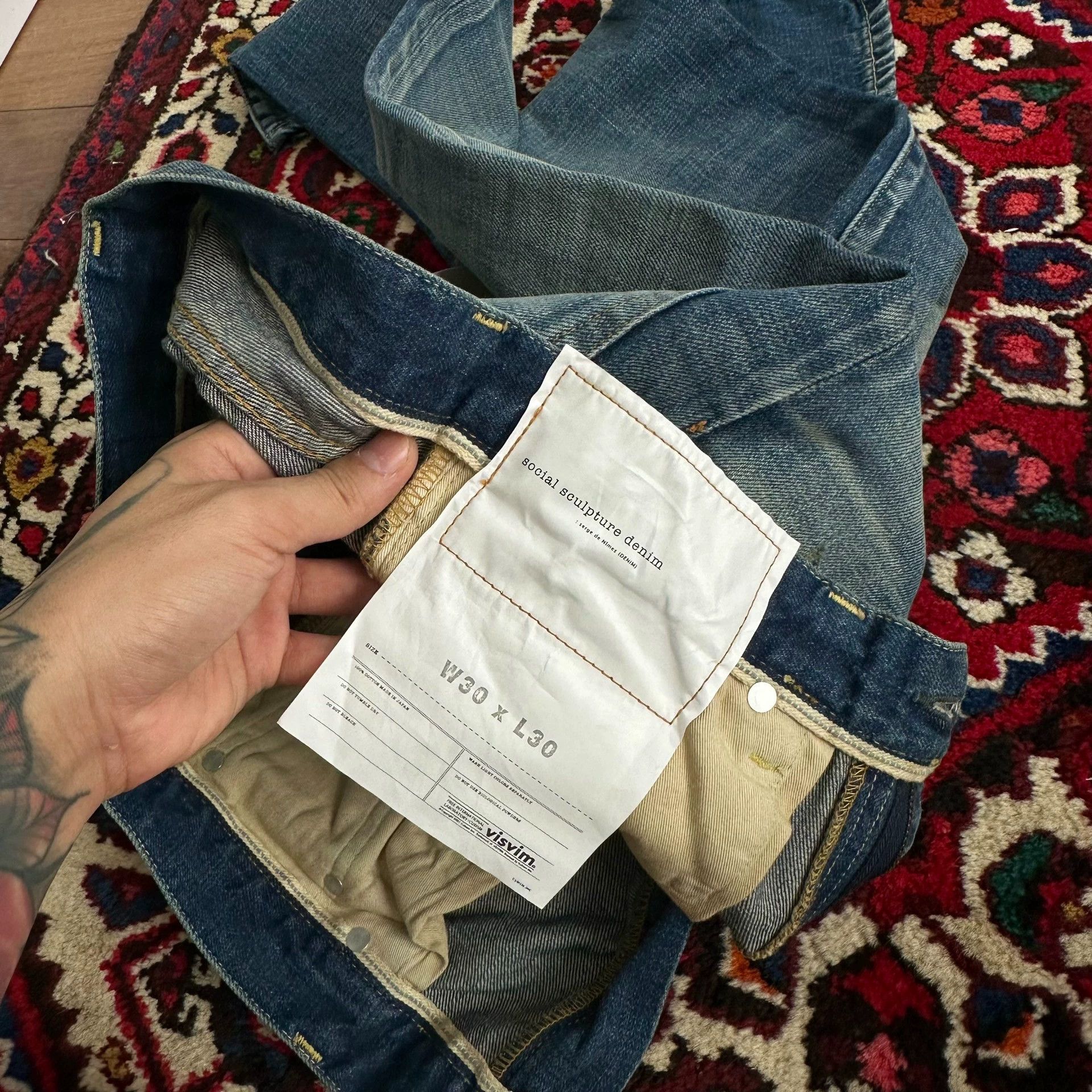 Visvim Visvim 15aw 04d10 jeans Size US 30 / EU 46 - 6 Thumbnail