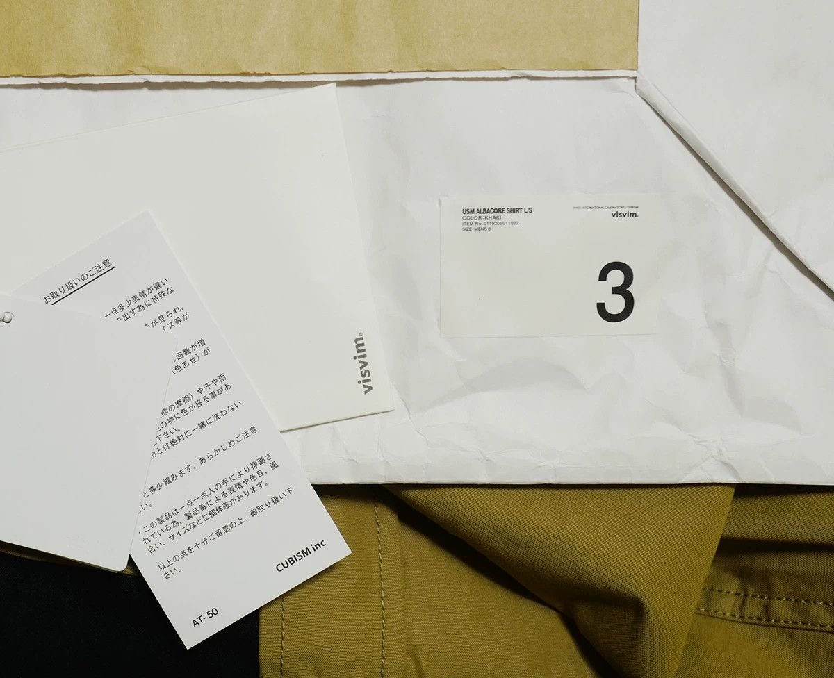 Visvim VISVIM USM ALBACORE SHIRT L/S Size US L / EU 52-54 / 3 - 6 Thumbnail