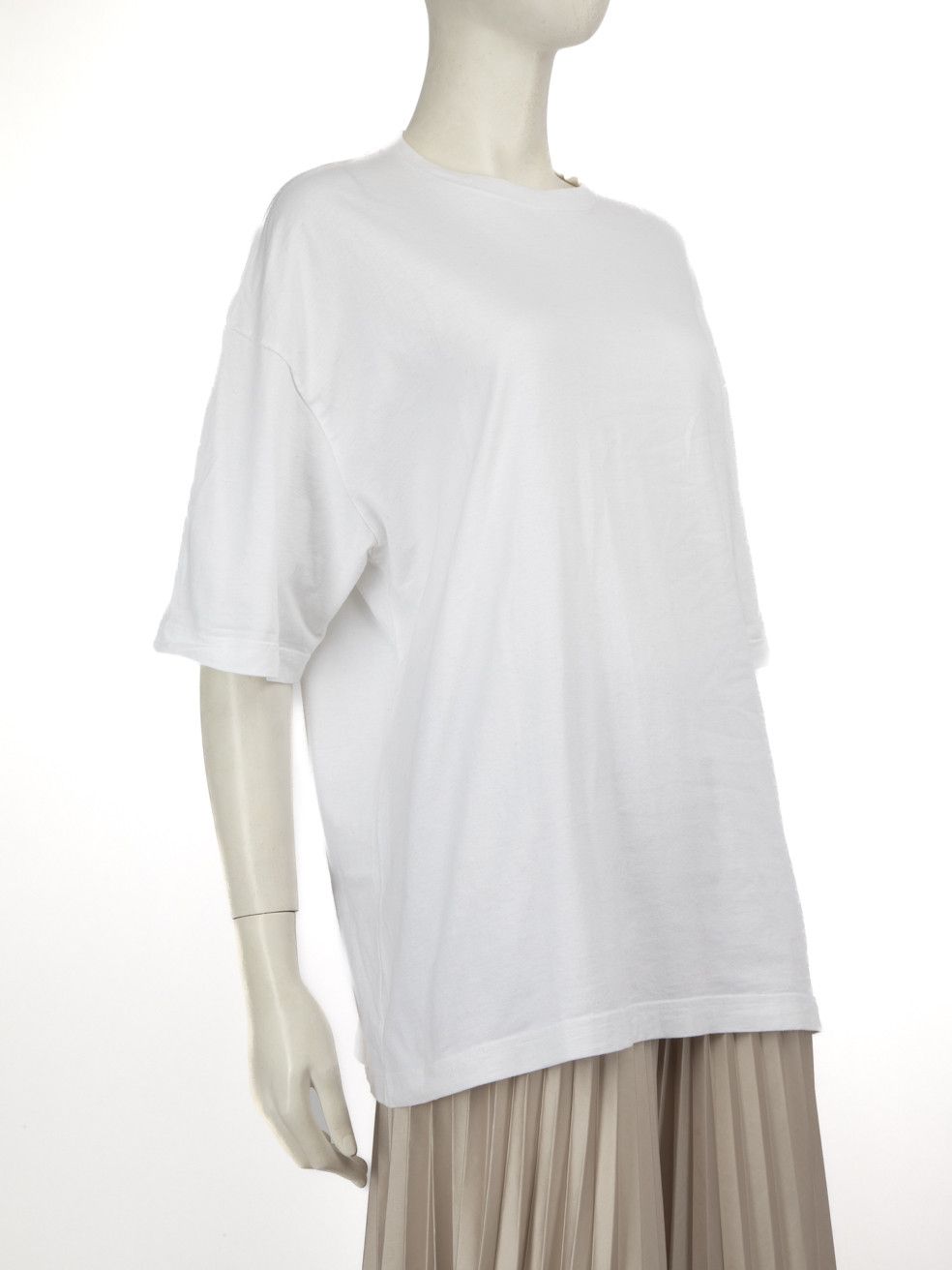 Balenciaga White Logo Embroidered Top Size S / US 4 / IT 40 - 2 Thumbnail