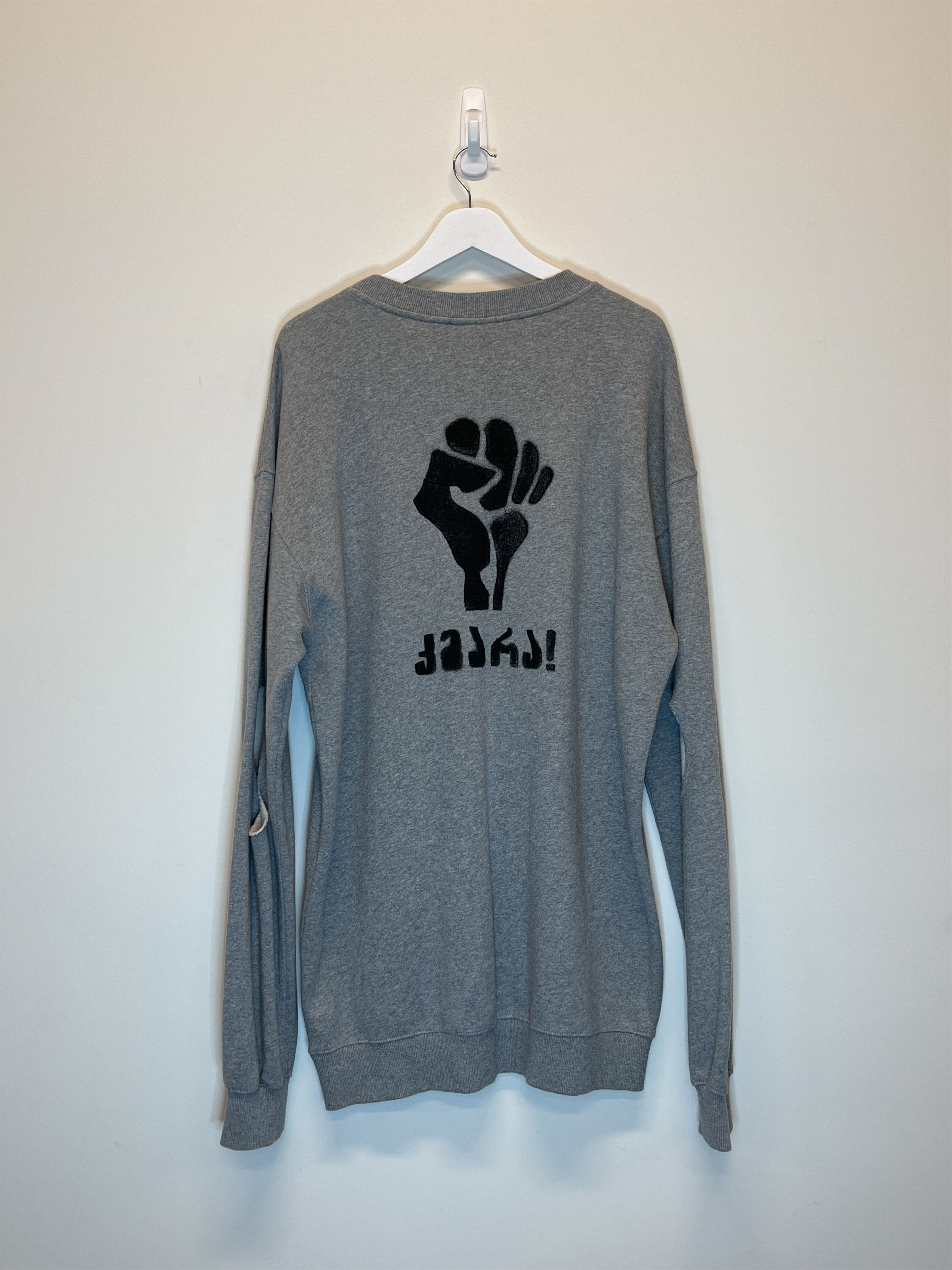 Vetements VETEMENTS SS19 Georgian "Enough" Sweater steal!! Size US M / EU 48-50 / 2 - 2 Thumbnail