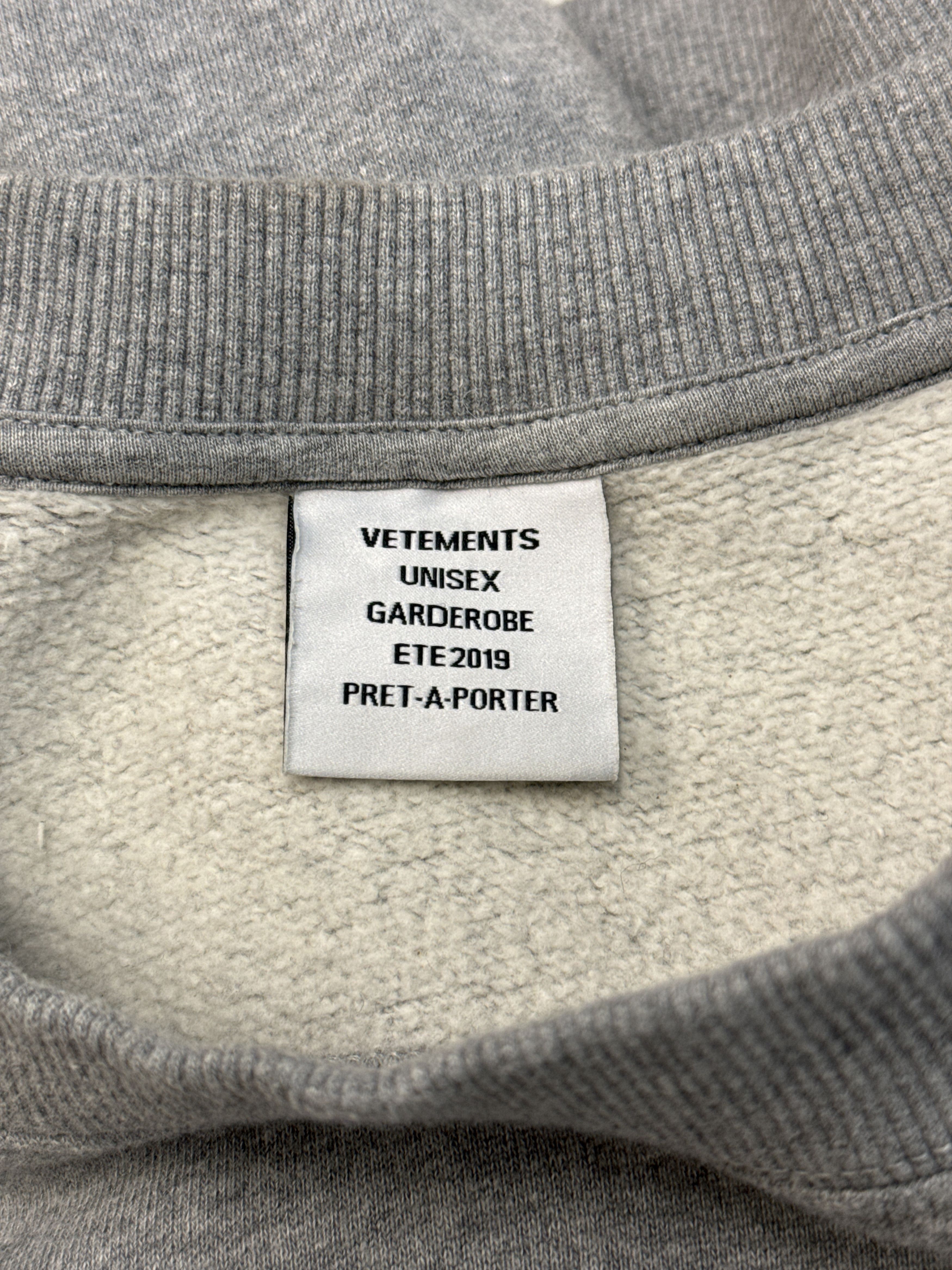 Vetements VETEMENTS SS19 Georgian "Enough" Sweater steal!! Size US M / EU 48-50 / 2 - 3 Thumbnail
