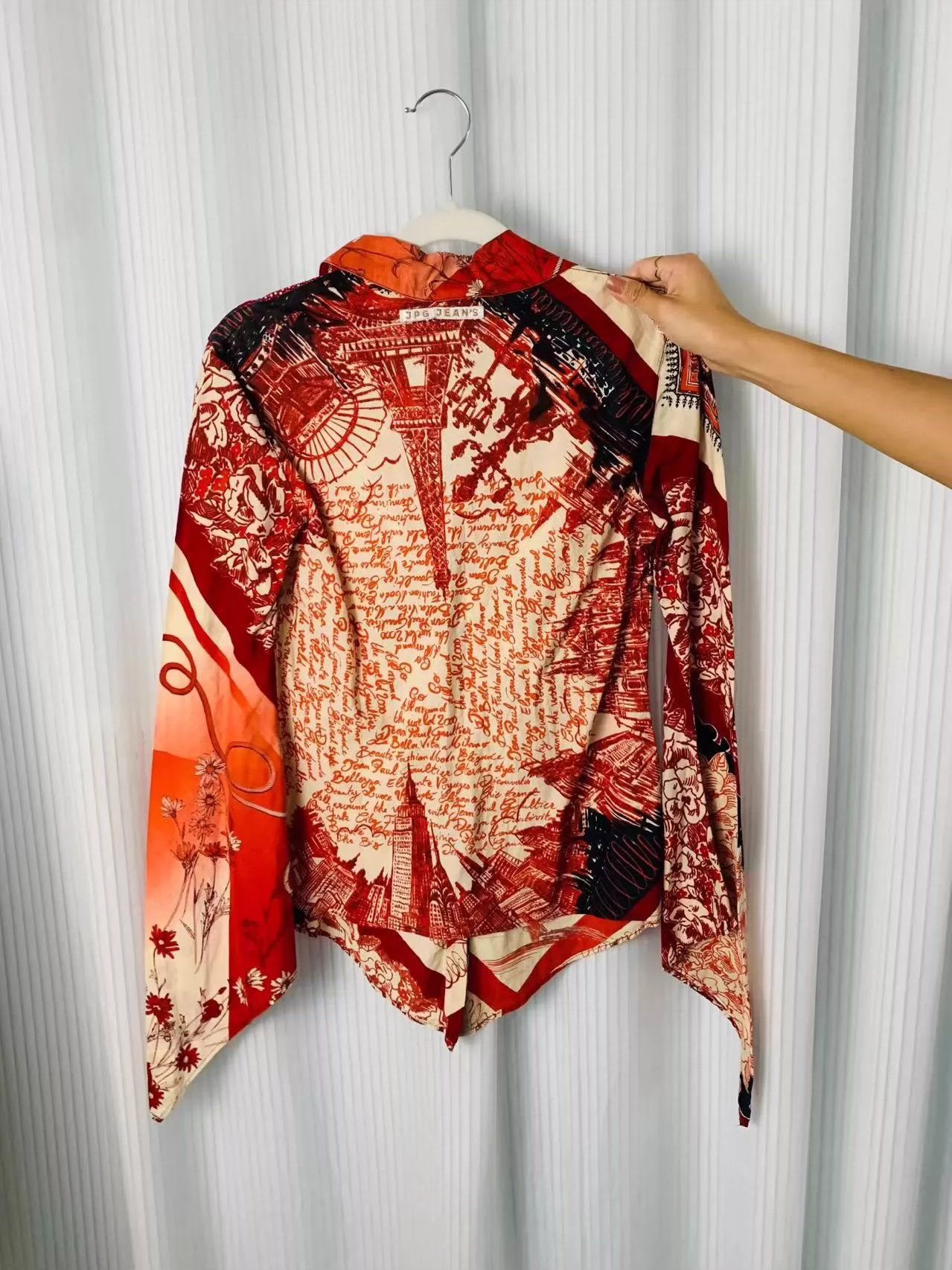 Jean Paul Gaultier Jean Paul Gaultier long-sleeved blouse Size US L / EU 52-54 / 3 - 2 Thumbnail
