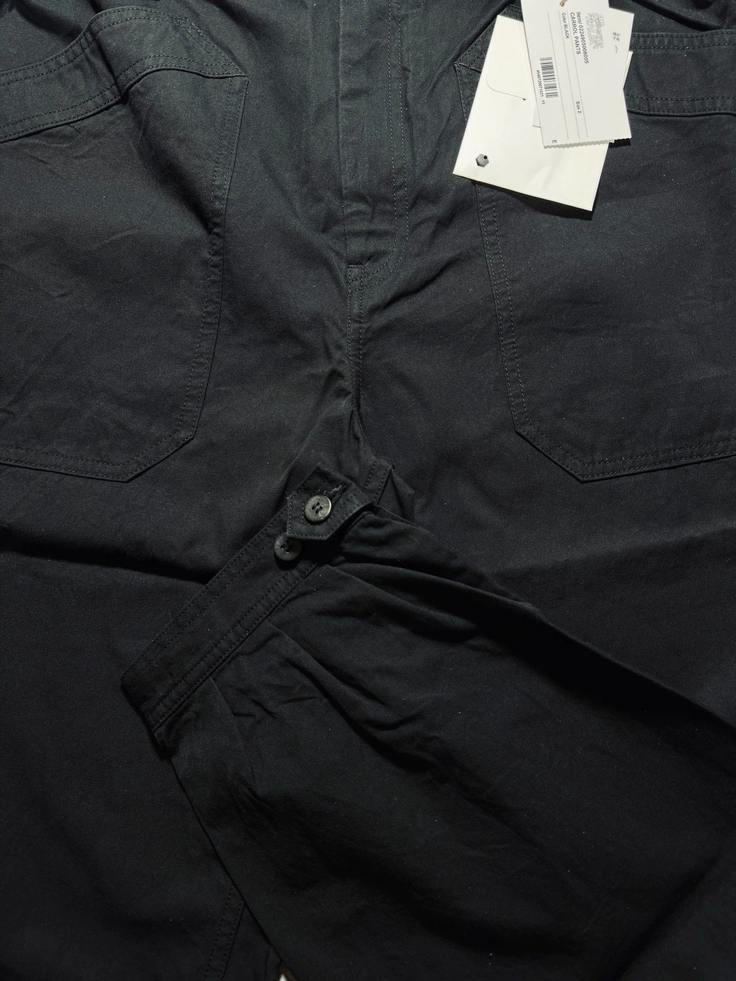 パンツ VISVIM ict CARROL PANTS BLACK 2 CARROL PANTS SANTOME | Visvim Official North American Web Store