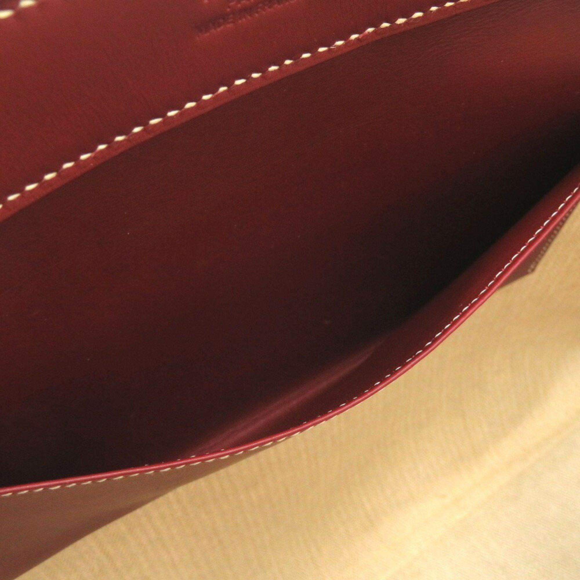 Hermes Hermes Museau Crinoline Vauchamonix Rouge H □D stamped tote bag 1013 HERMES Size ONE SIZE - 7 Thumbnail