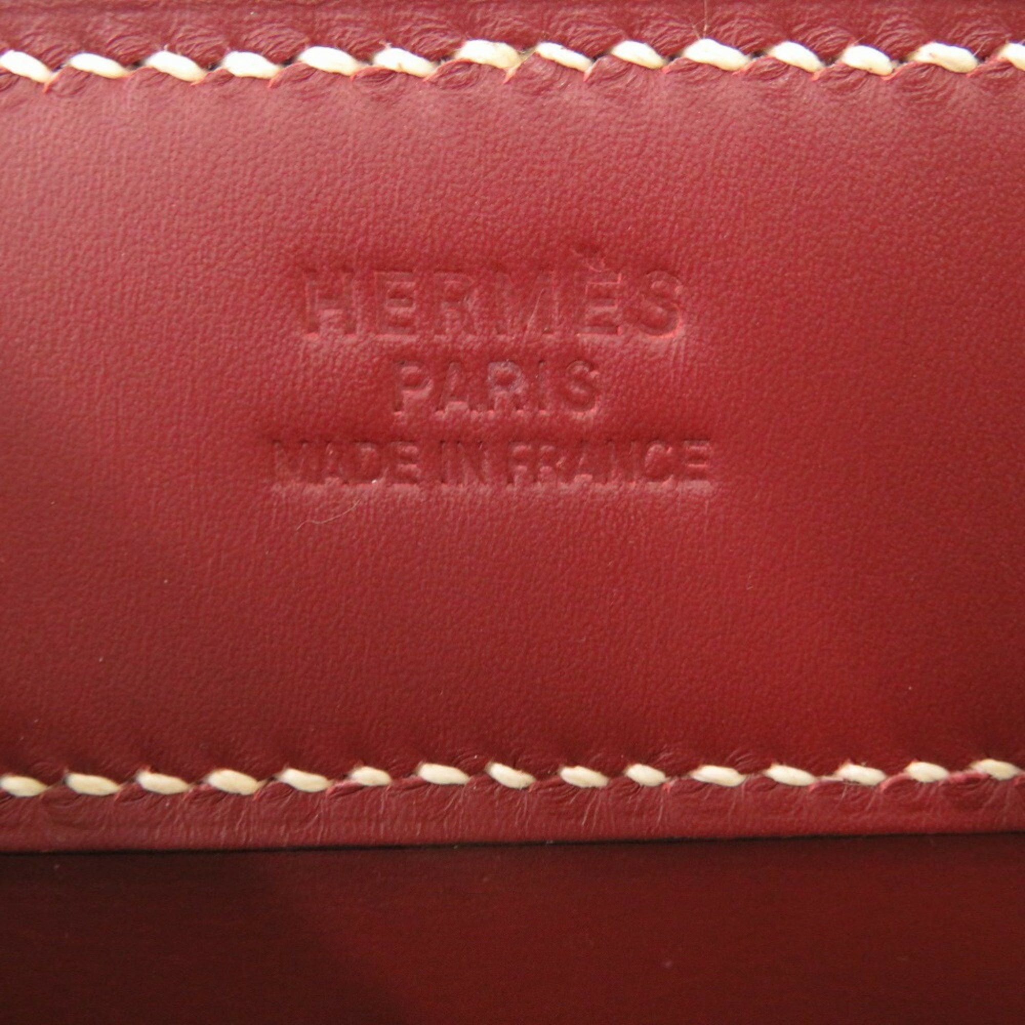 Hermes Hermes Museau Crinoline Vauchamonix Rouge H □D stamped tote bag 1013 HERMES Size ONE SIZE - 8 Thumbnail