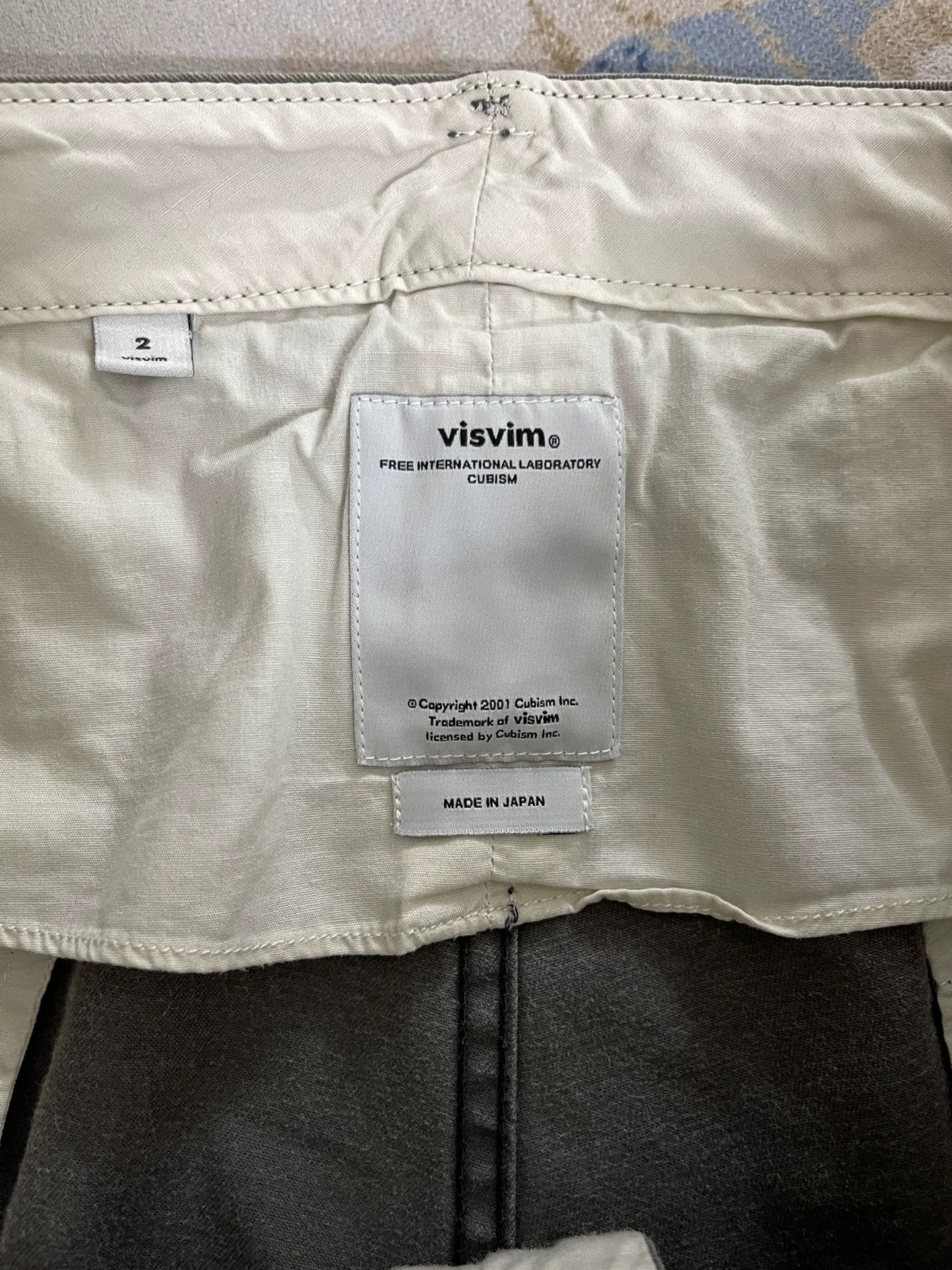 Visvim visvim dark grey cropped pants Size US 32 / EU 48 - 6 Thumbnail