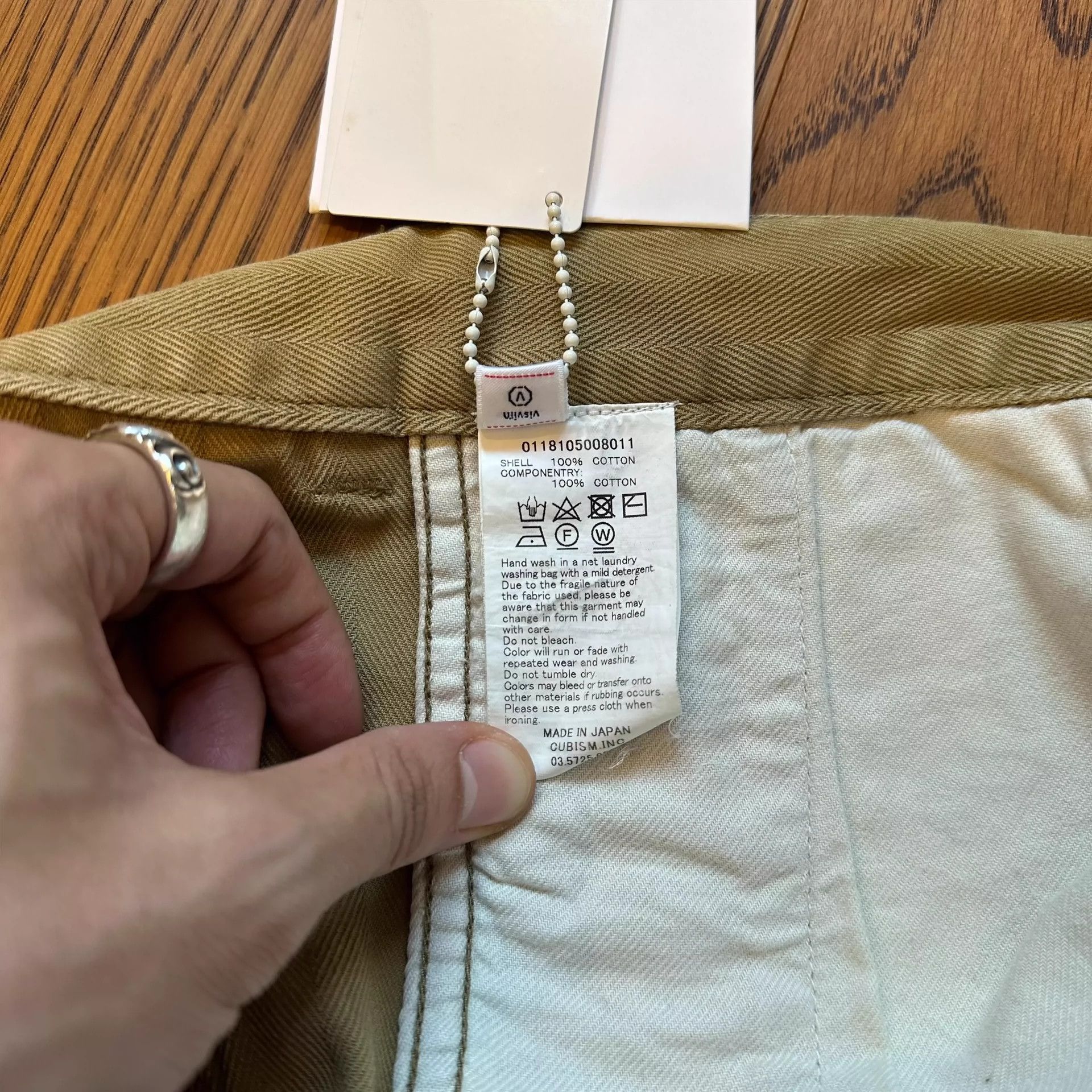 Visvim visvim pastoral shorts herringbone 18ss Size US 32 / EU 48 - 7 Thumbnail