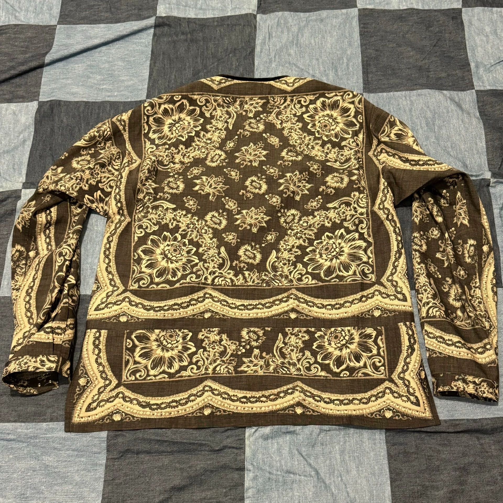Visvim visvim tunic p.o. wildflower p.w. Floral pullover shirt Size US M / EU 48-50 / 2 - 5 Thumbnail