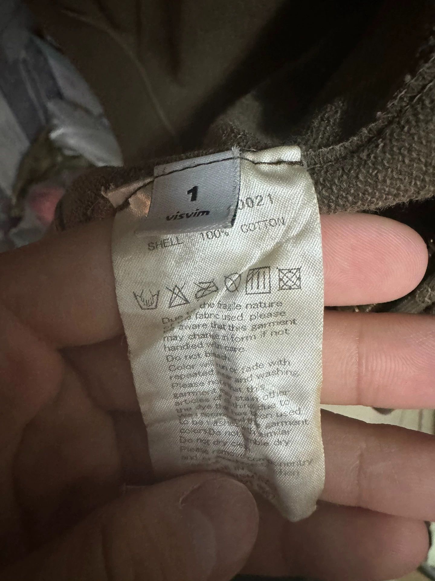 Visvim VISVIM mud dyed zipper hoodie Size US S / EU 44-46 / 1 - 5 Thumbnail