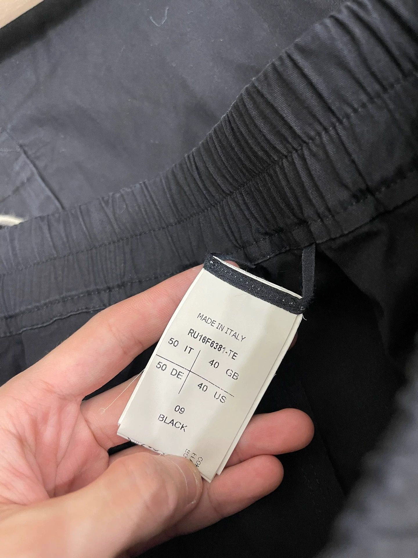 Rick Owens Rick Owens Main line cropped trousers Size US 34 / EU 50 - 4 Thumbnail