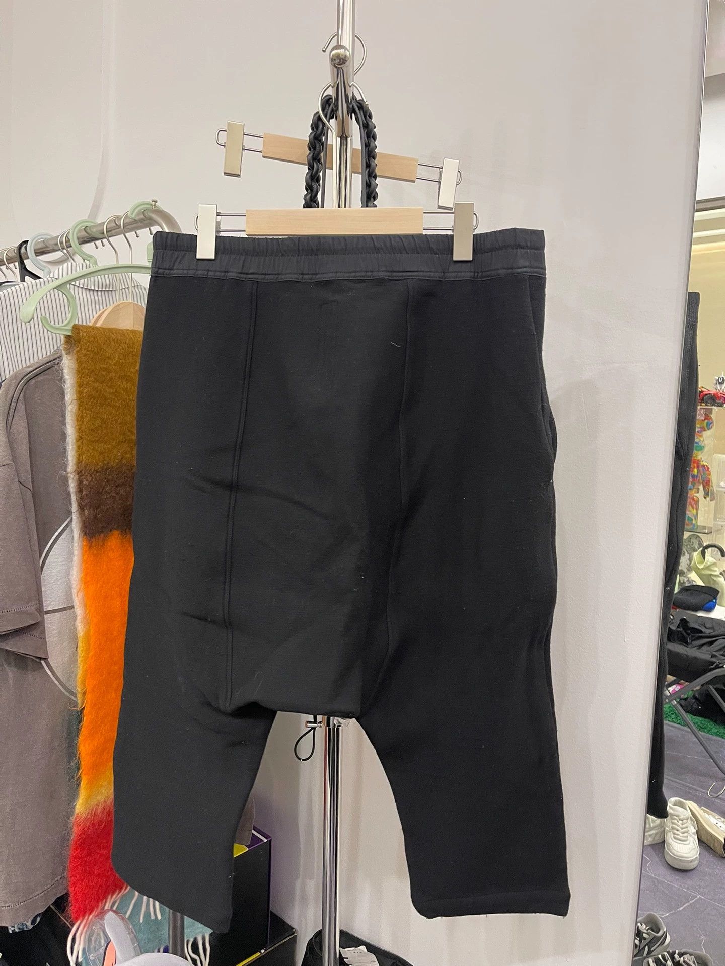 Rick Owens Rick Owens Ro mainline wool crotch pants cropped pants Size US 34 / EU 50 - 2 Thumbnail