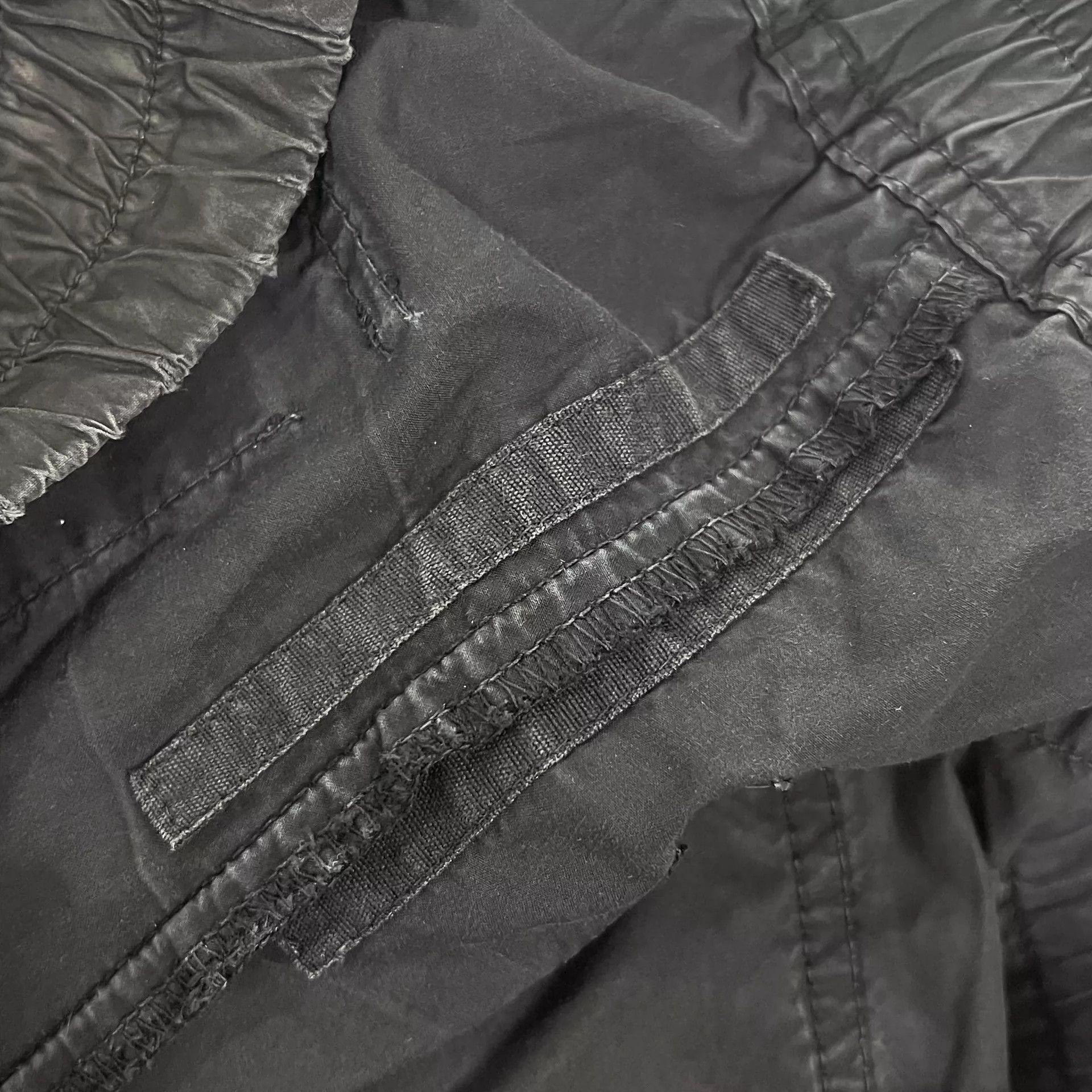 Rick Owens Rick Owens Double-track top wax-brushed double-loop pants Size US 32 / EU 48 - 3 Thumbnail