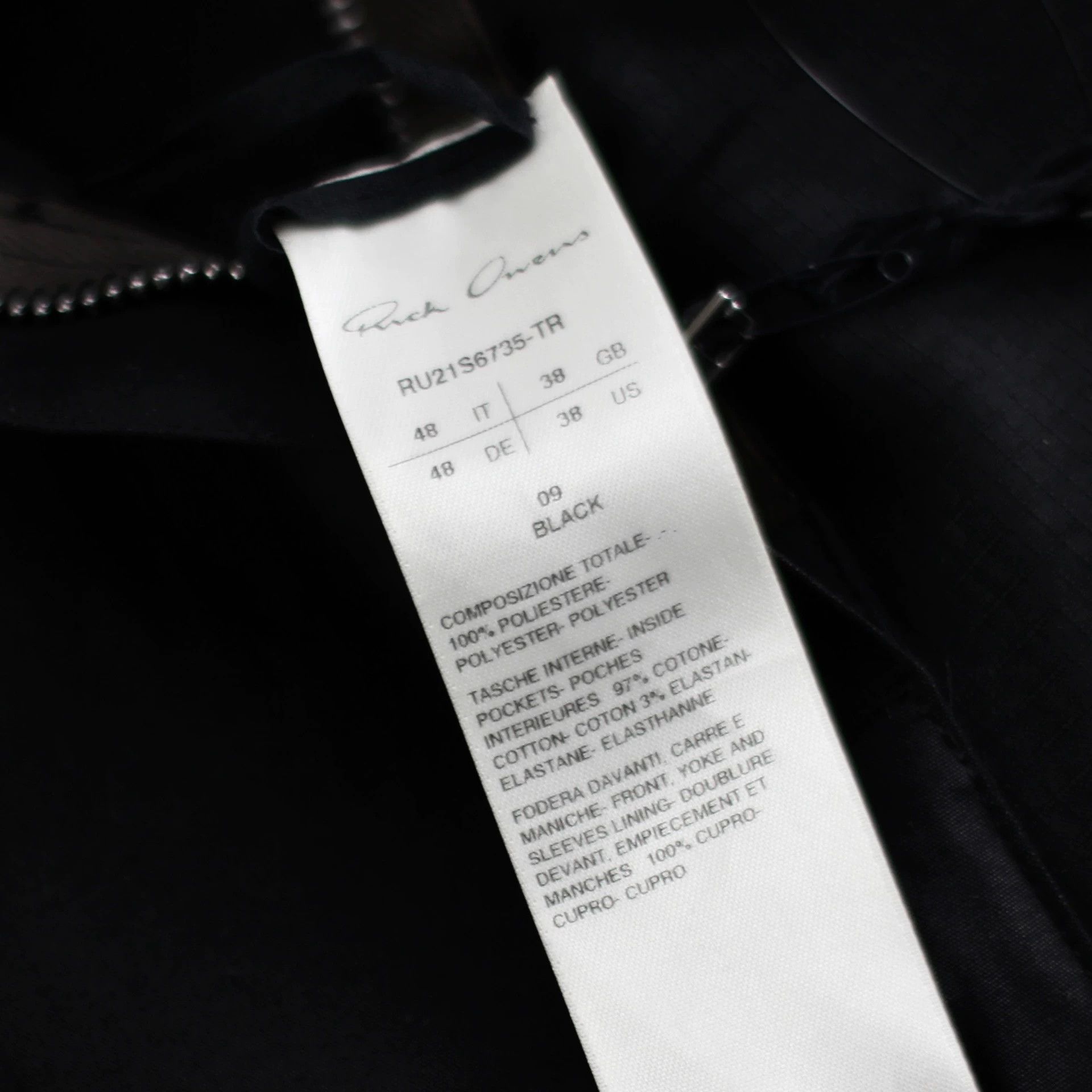 Rick Owens Rick Owens Main line short shoulder pad Size US M / EU 48-50 / 2 - 7 Thumbnail