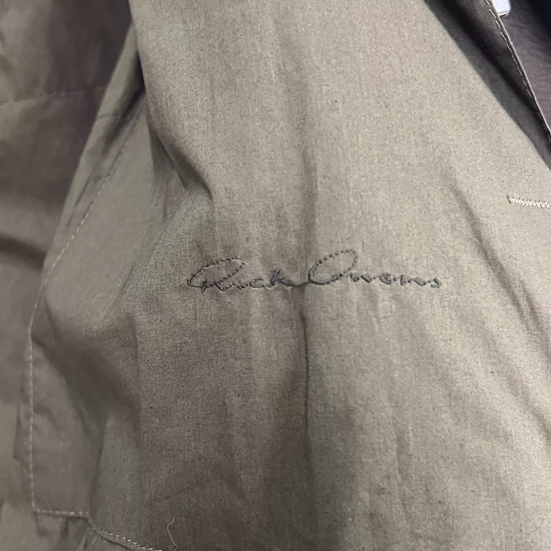 Rick Owens Rick Owens Main line cowhide material motorcycle leather coat Size US L / EU 52-54 / 3 - 4 Thumbnail