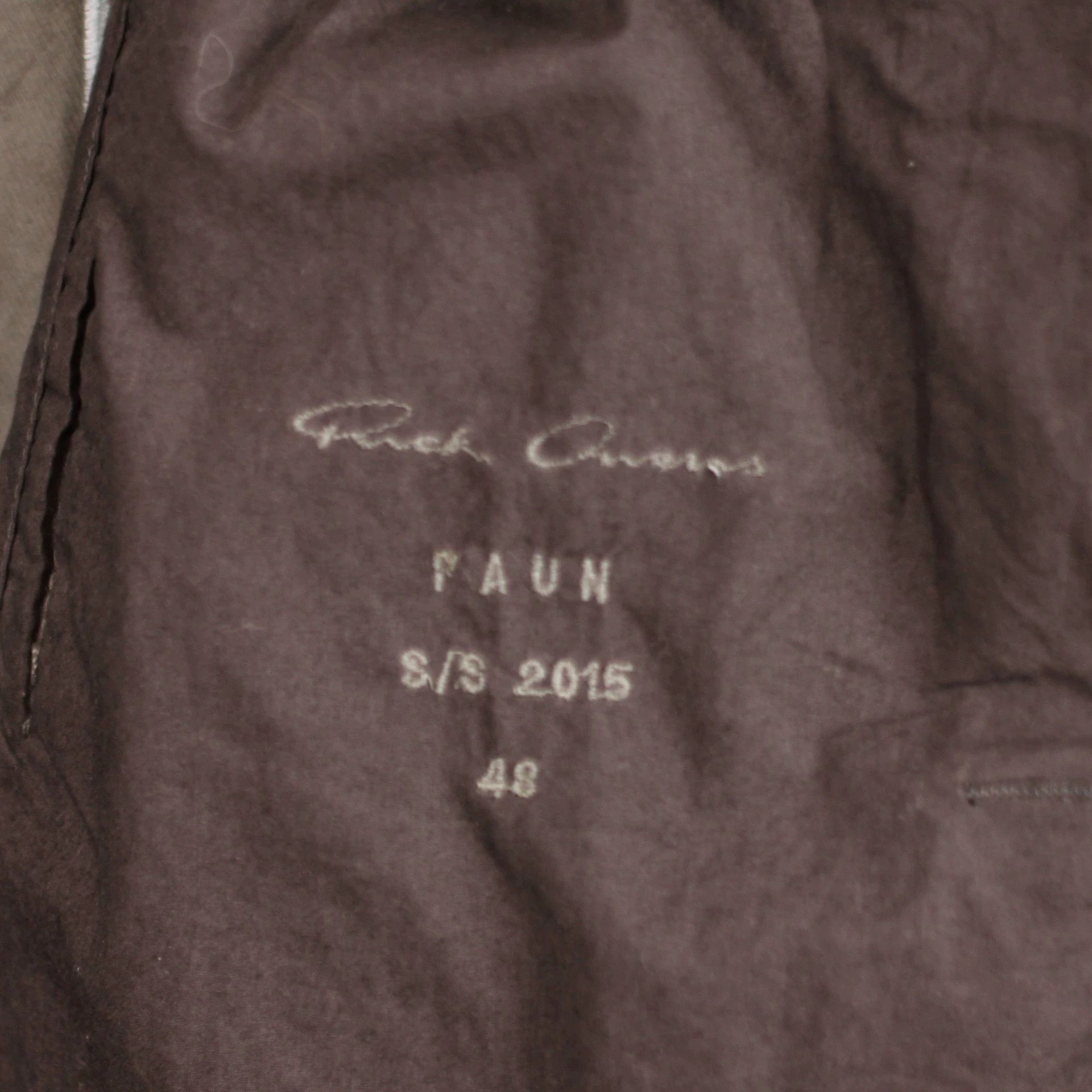 Rick Owens Rick Owens Main line show grimace windbreaker Size US M / EU 48-50 / 2 - 7 Thumbnail