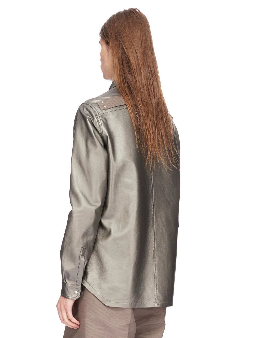 Rick Owens Rick Owens Sheepskin metallic coat Size US L / EU 52-54 / 3 - 6 Thumbnail