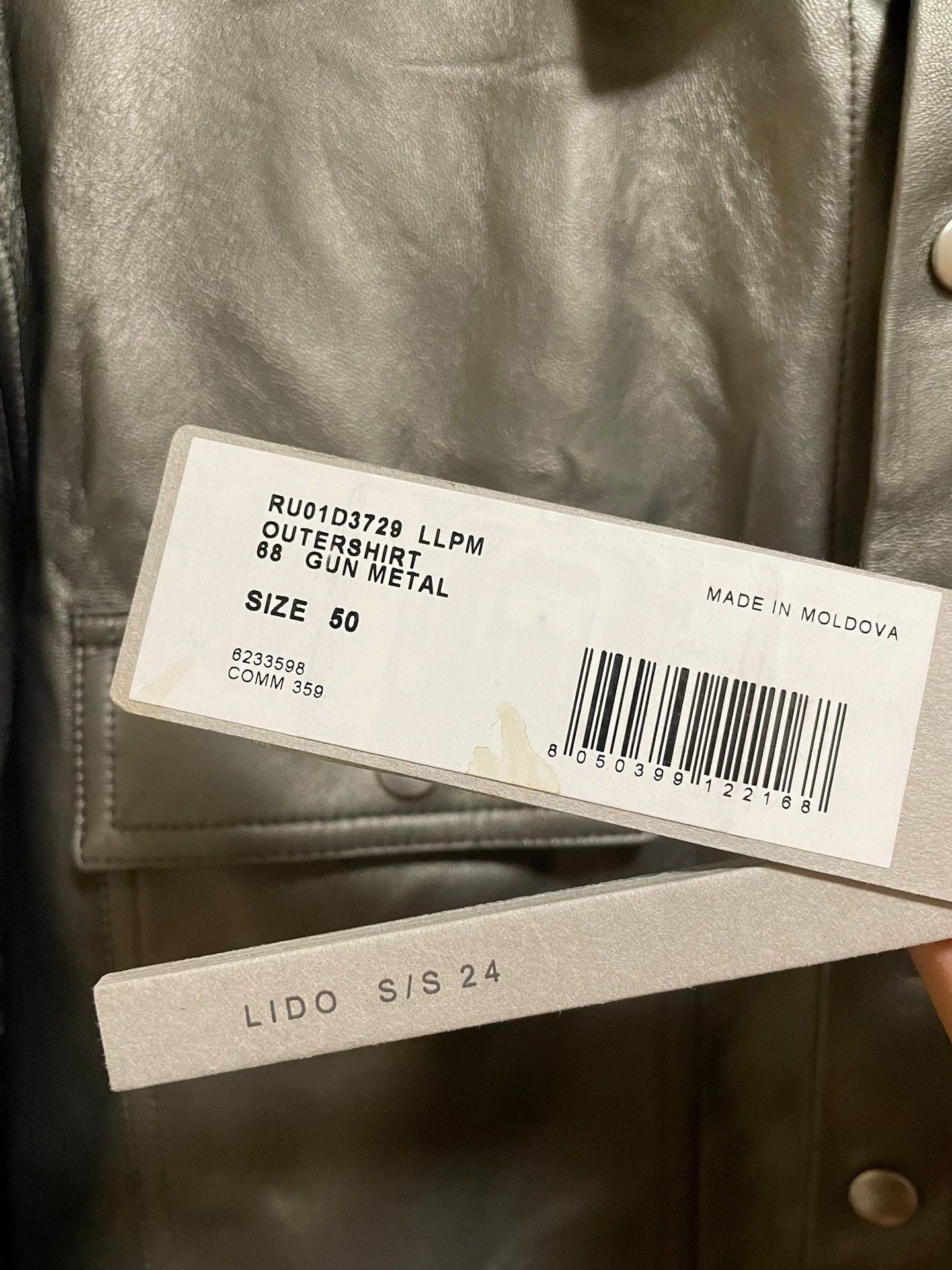 Rick Owens Rick Owens Sheepskin metallic coat Size US L / EU 52-54 / 3 - 3 Thumbnail