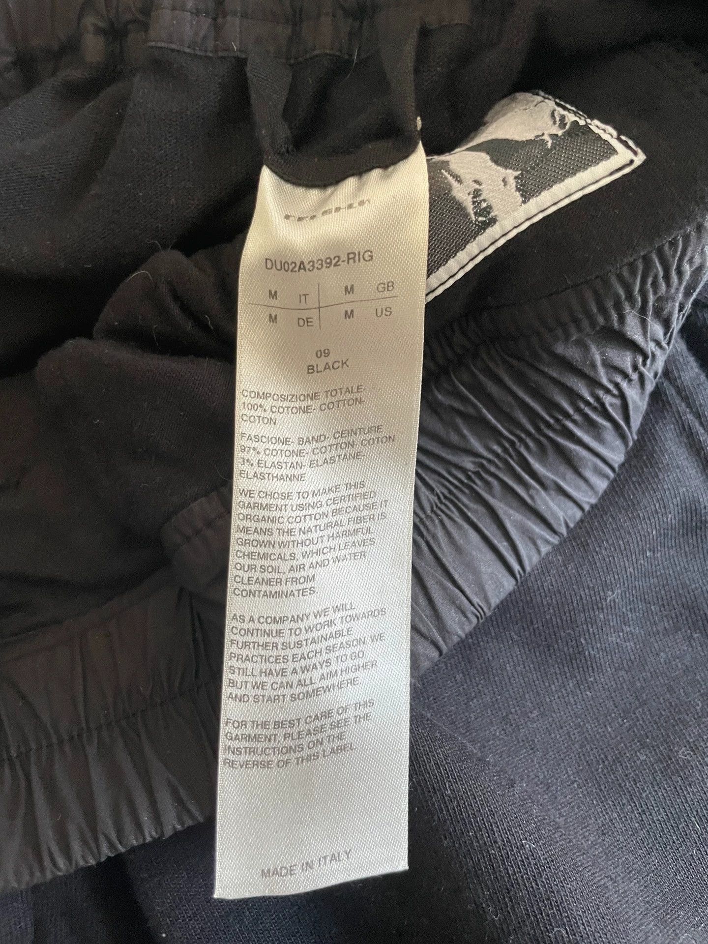 Rick Owens Berlin pants don't shift.