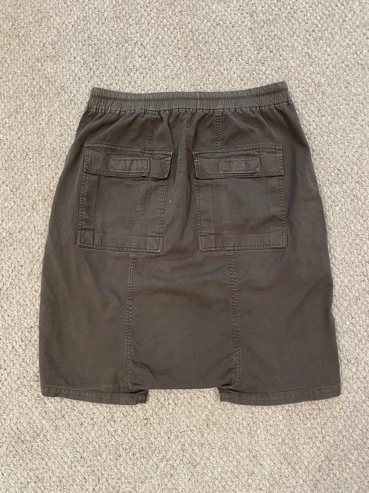 Rick Owens Rick Owens Dark pioneer crotch-dropping mainline shorts Size US 32 / EU 48 - 2 Thumbnail