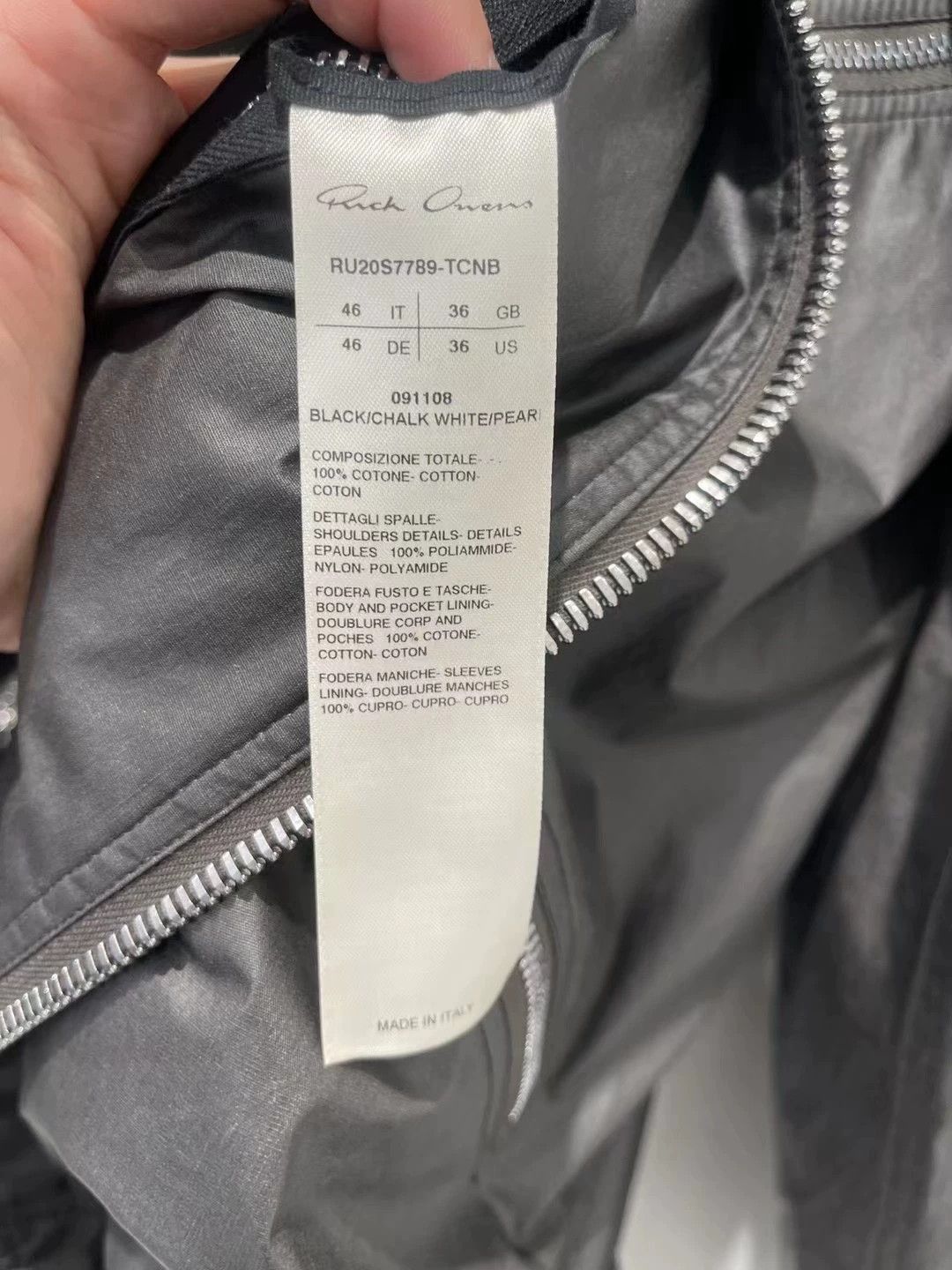 Rick Owens Rick Owens Show multi-zipper jacket coat Size US M / EU 48-50 / 2 - 5 Thumbnail